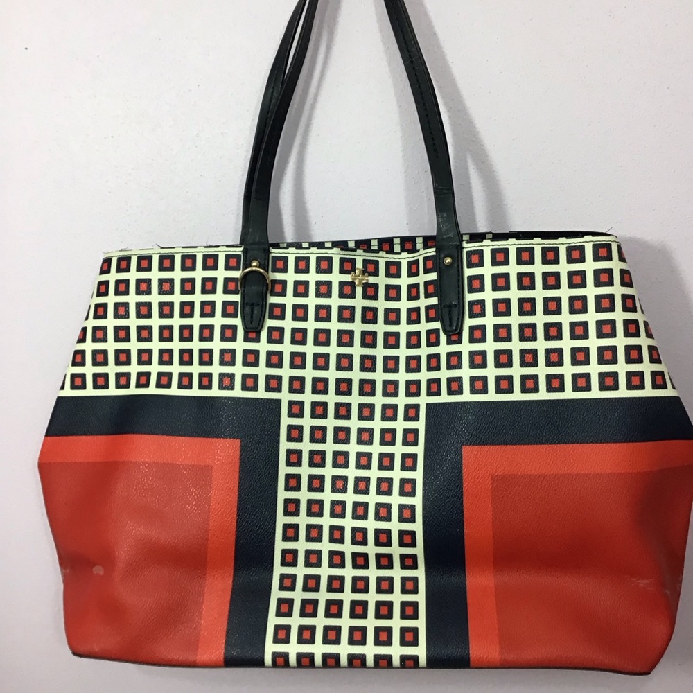 Tory Burch Milano Square Kerrington Large Tote Bag